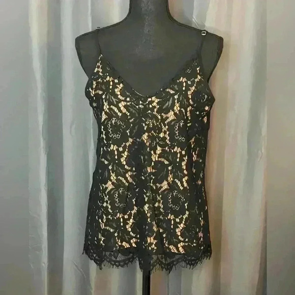 Space 46 Lace Spaghetti Strap Top, Brand New - Picture 1 of 5